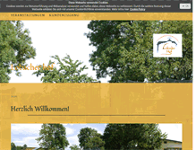 Tablet Screenshot of lobacher-hof.de